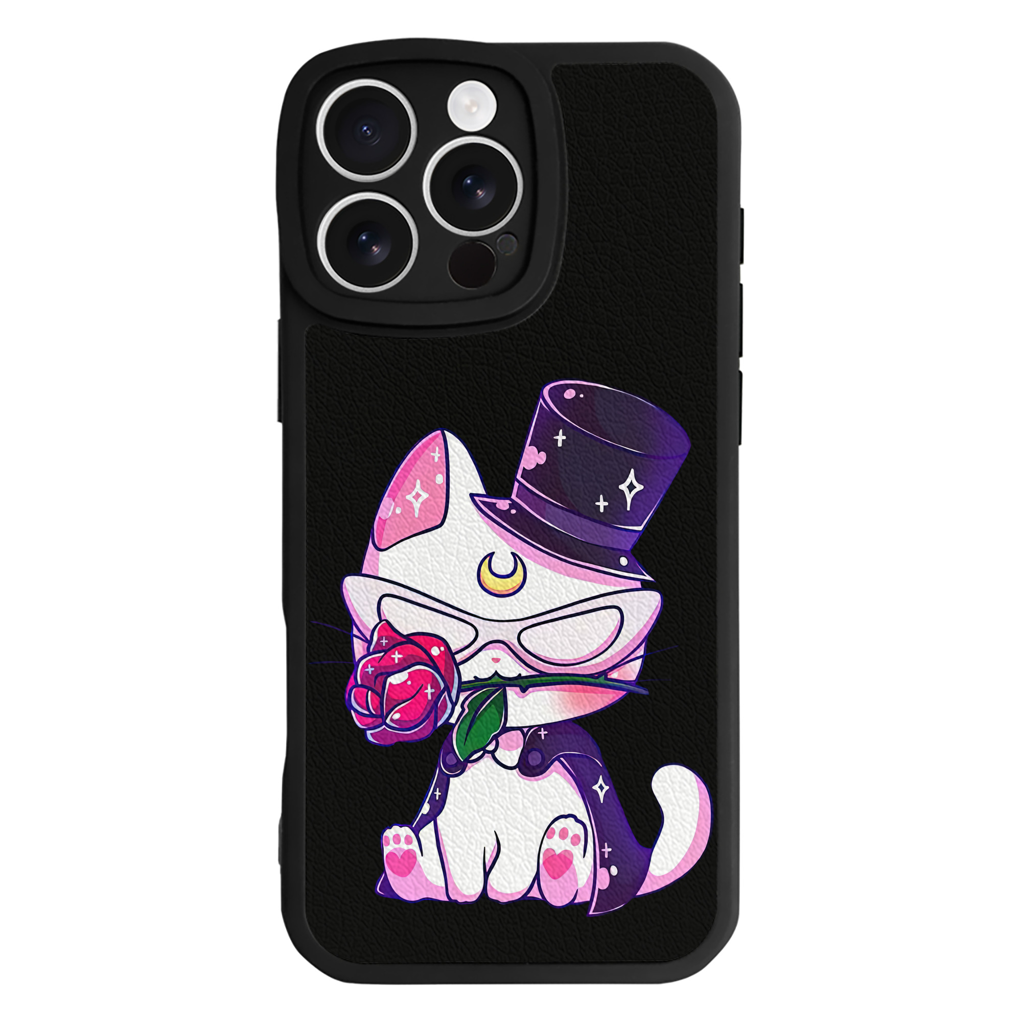 （画像用） 美少女戦士セーラームーン Sailor Moon 【iPhone 16シリーズ対応】シリコンスマホケース（レザー調） 材質：シリコン